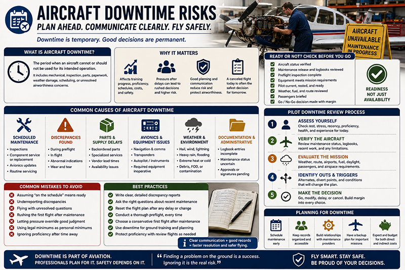 Aircraft Downtime Risks: Pilot Safety and Planning Guide
