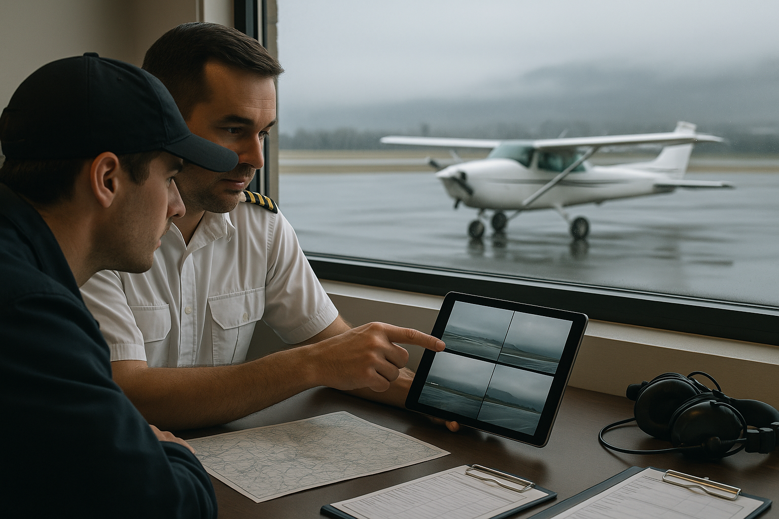 Aviation Weather Cameras: How Pilots Read Webcams