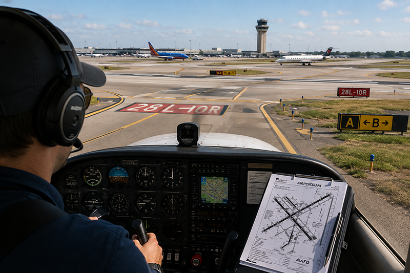 Navigating Complex Airport Layouts Safely