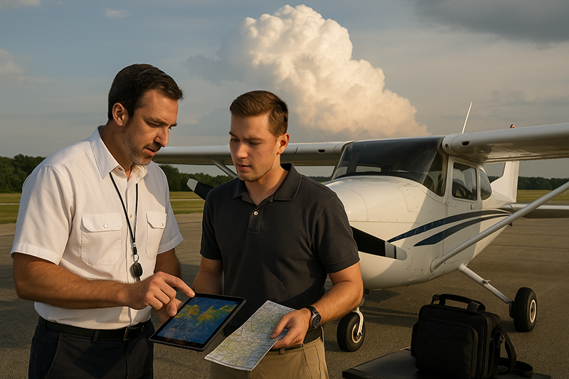 Convective SIGMETs for Cross-Country Flight Planning