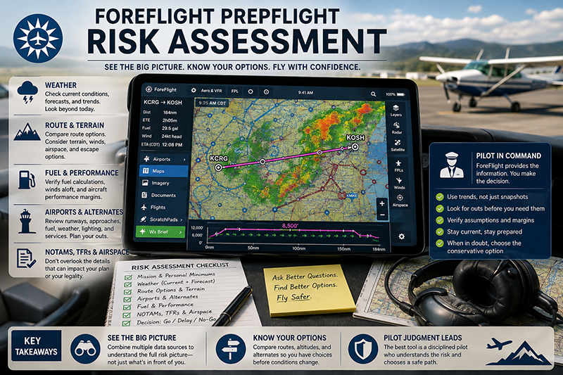 ForeFlight Preflight Risk Assessment Guide for Pilots