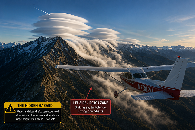 Mountain Wave Turbulence Explained for GA Pilots