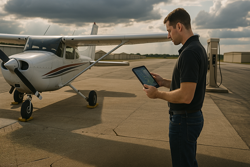 Planning Fuel Stops More Effectively for Pilots