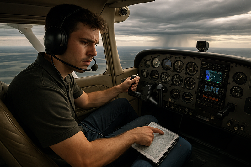 Stress-Induced Decision Errors in Pilot Judgment