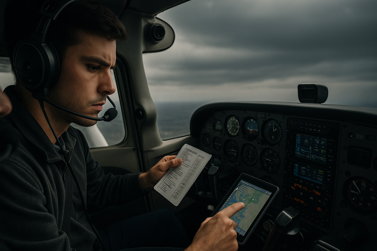 Stress-Induced Decision Errors in Pilot Judgment