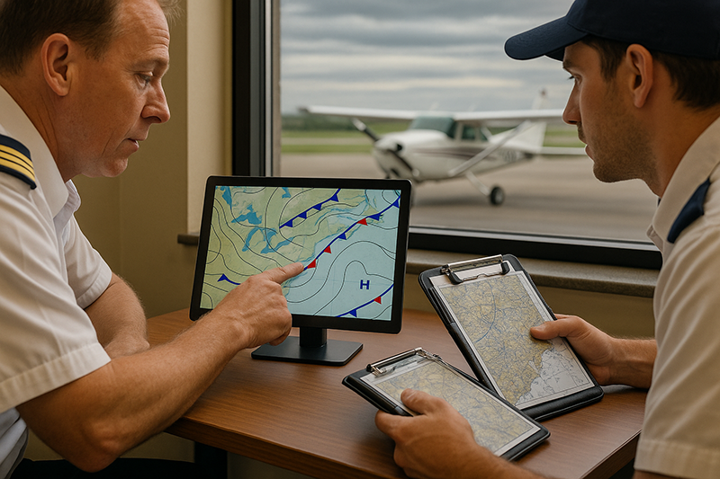 Surface Analysis Charts for Aviation Weather Planning
