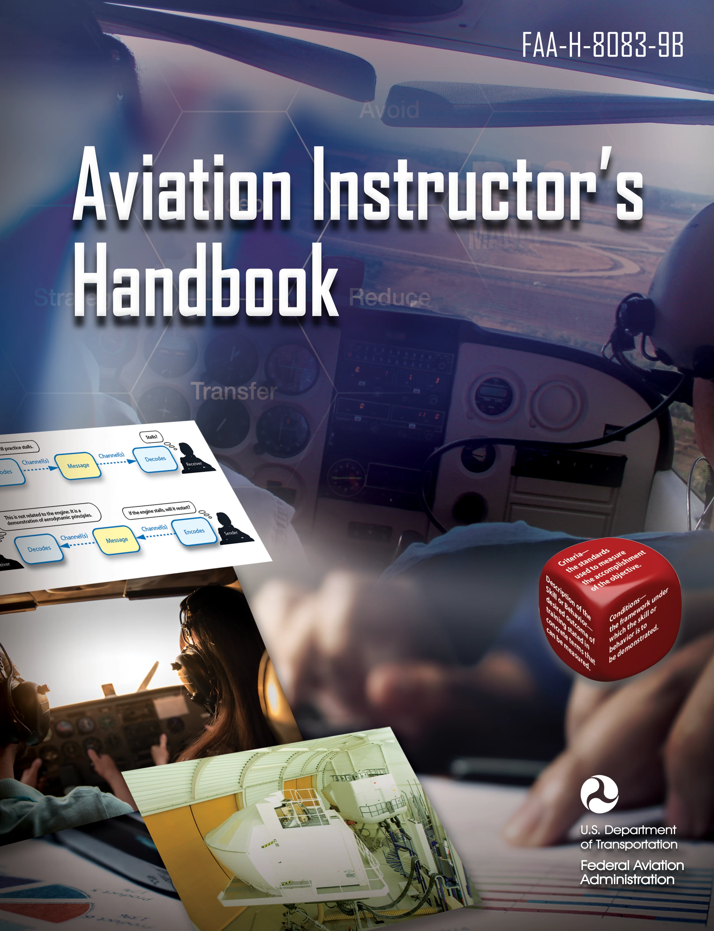 Front cover of the Aviation Instructor's Handbook, FAA-H-8083-9B.