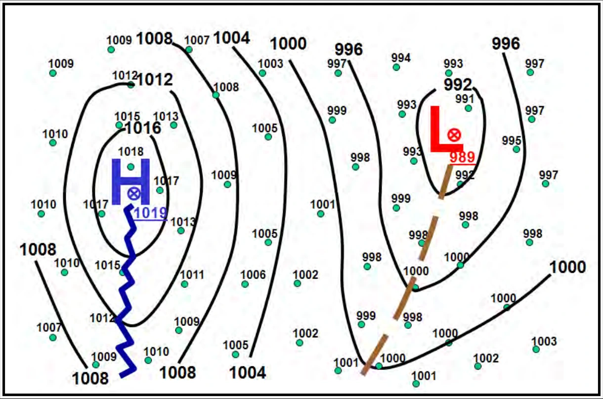 Figure 25-4. Analysis Procedure Step 3: Interpret Significant Weather Features