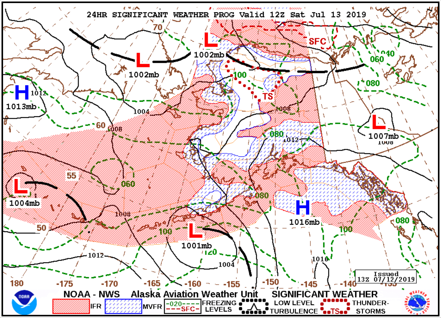 Figure 27-23. Alaska SIGWX Chart—Example