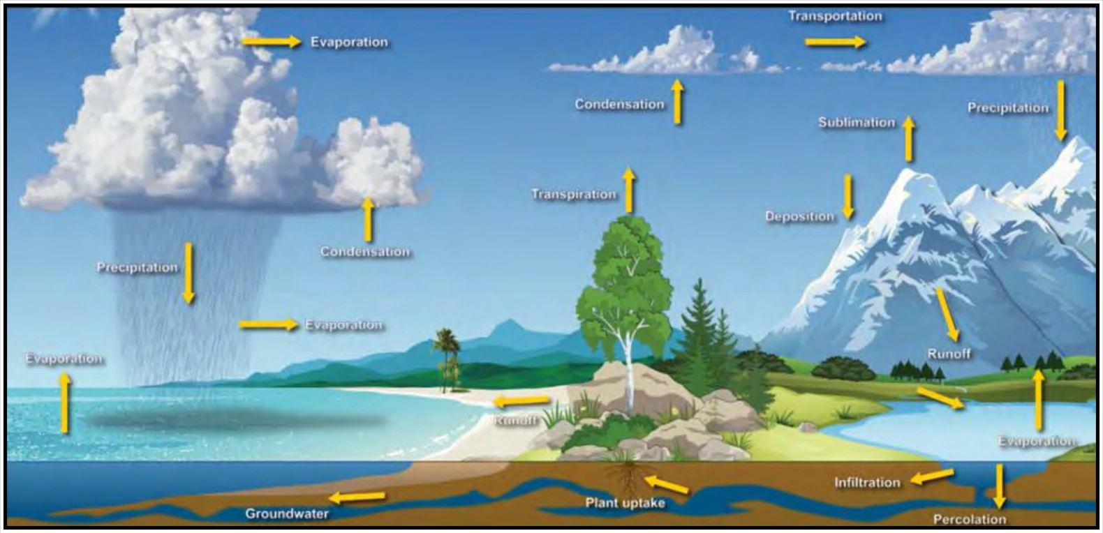 Figure 6-1. The Hydrologic Cycle