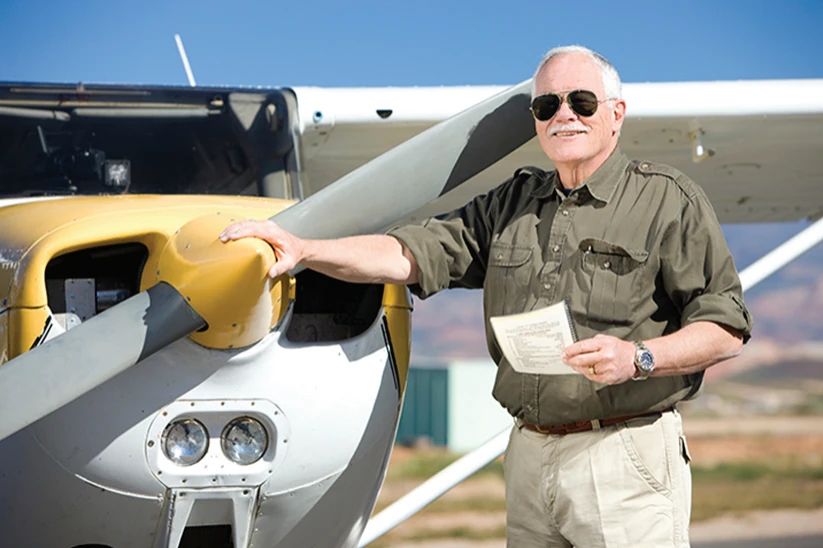 Figure 2-2. A visual inspection of the aircraft before flight is an important step in mitigating airplane flight hazards.