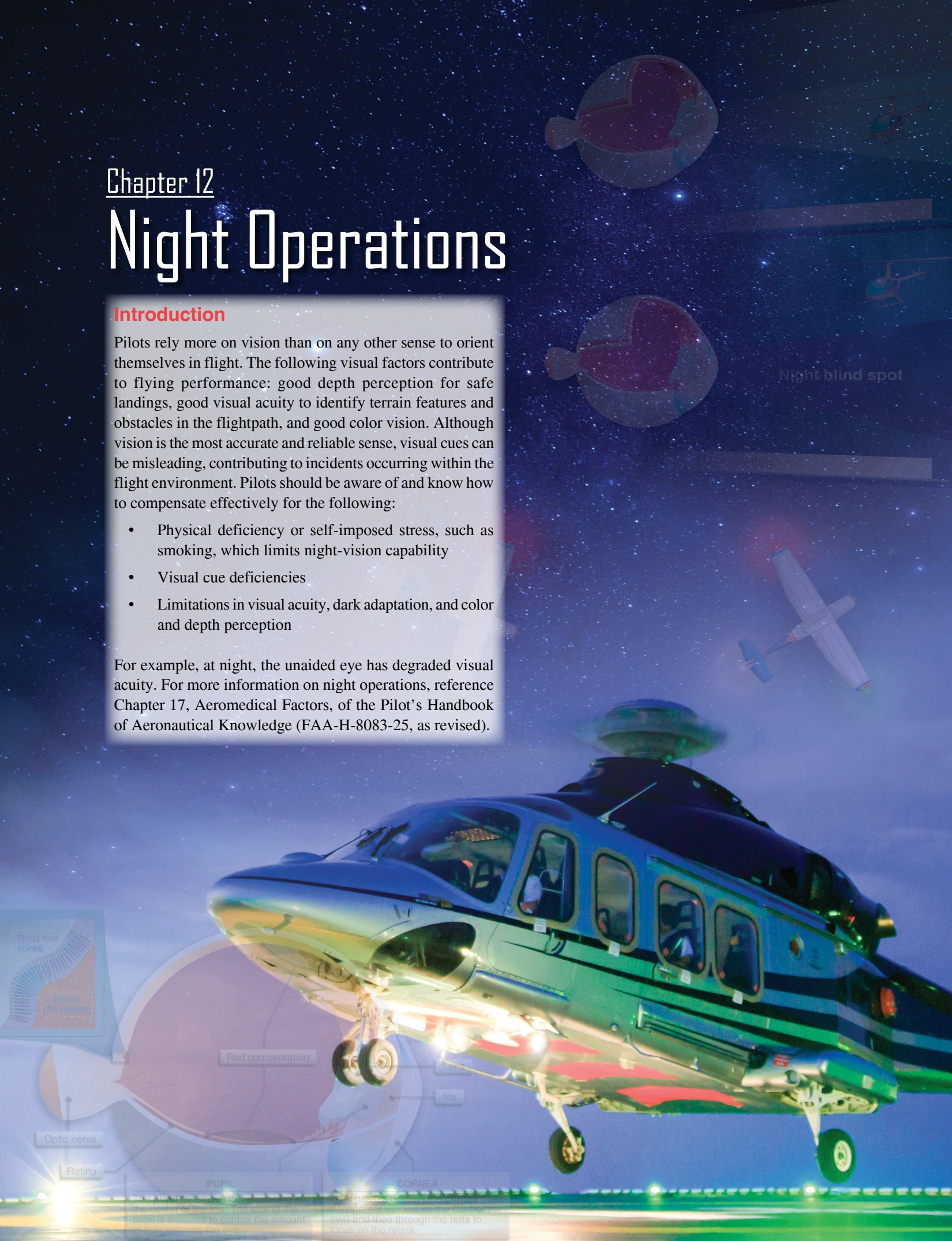 Chapter 12 opener: Night Operations.