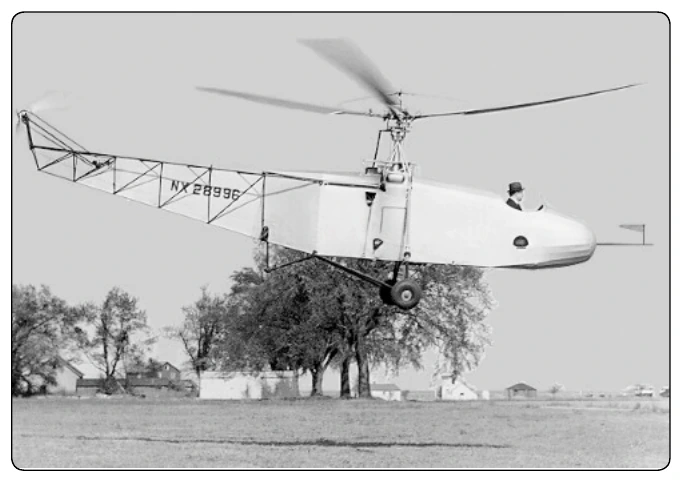 Figure 1-5. Igor Sikorsky designed the VS-300 helicopter incorporating the tail rotor into the design.