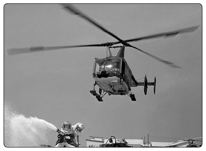 Figure 1-8. HH-43 Huskie with intermeshing rotors.