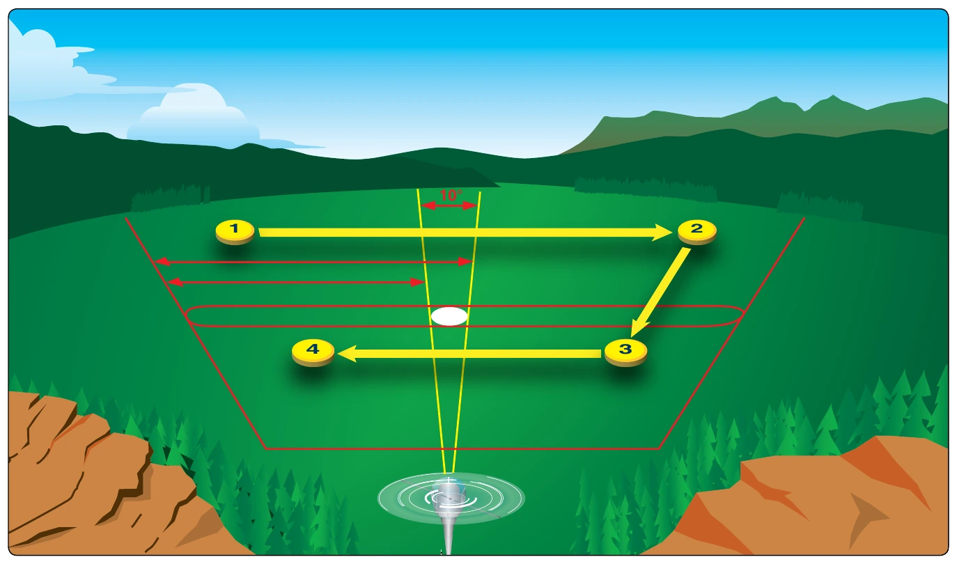 Figure 12-5. Scanning pattern.