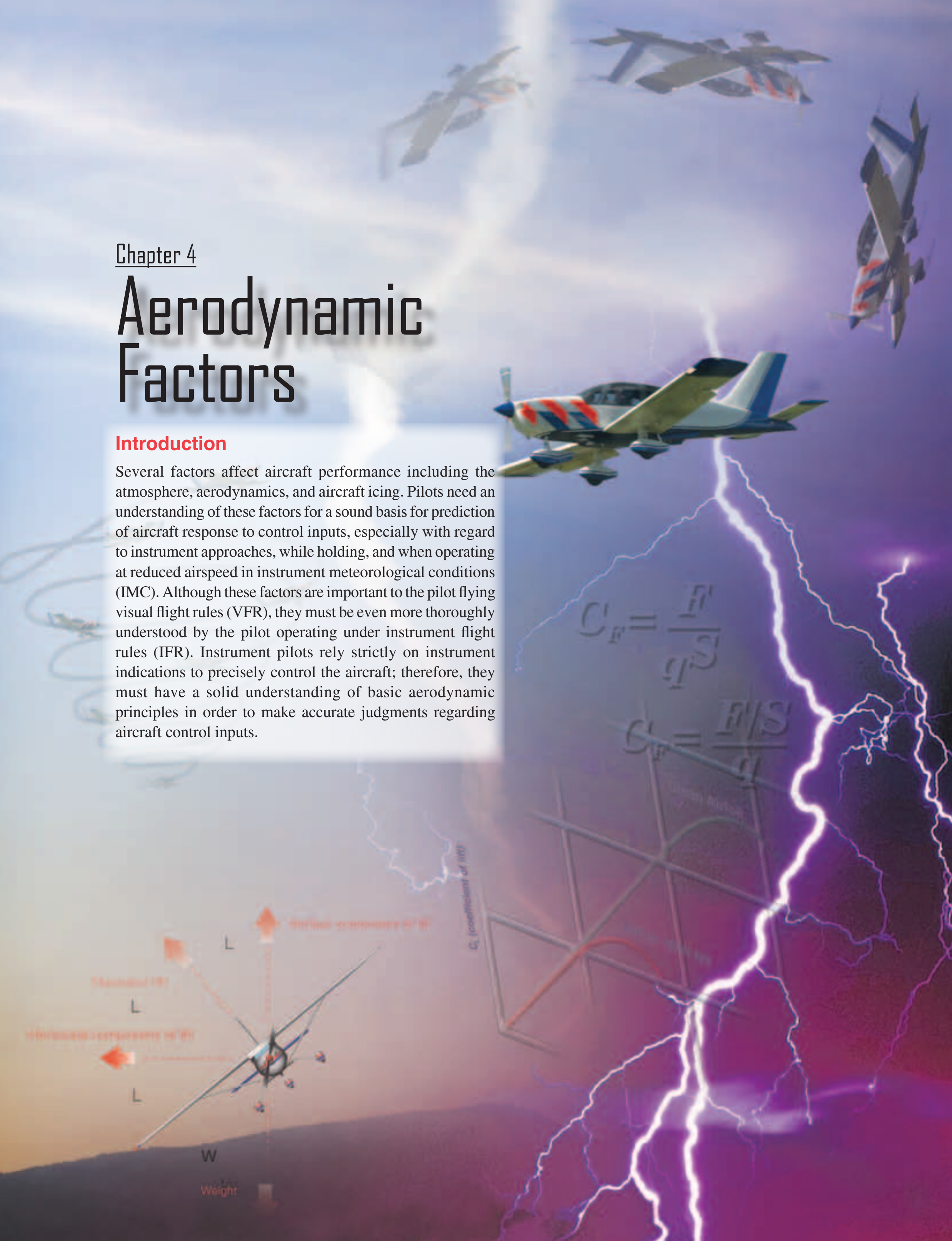 Chapter 4 opener: Aerodynamic Factors.