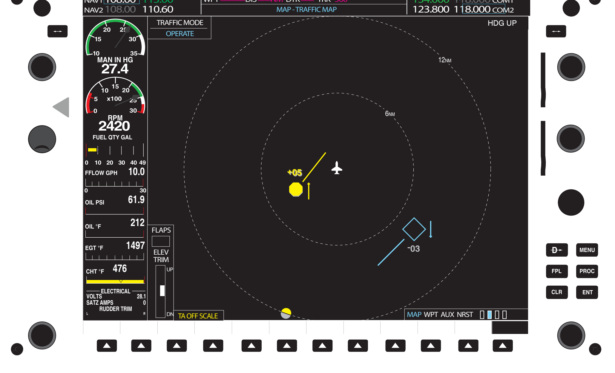 Figure 5-53. Multi-function display (MFD).