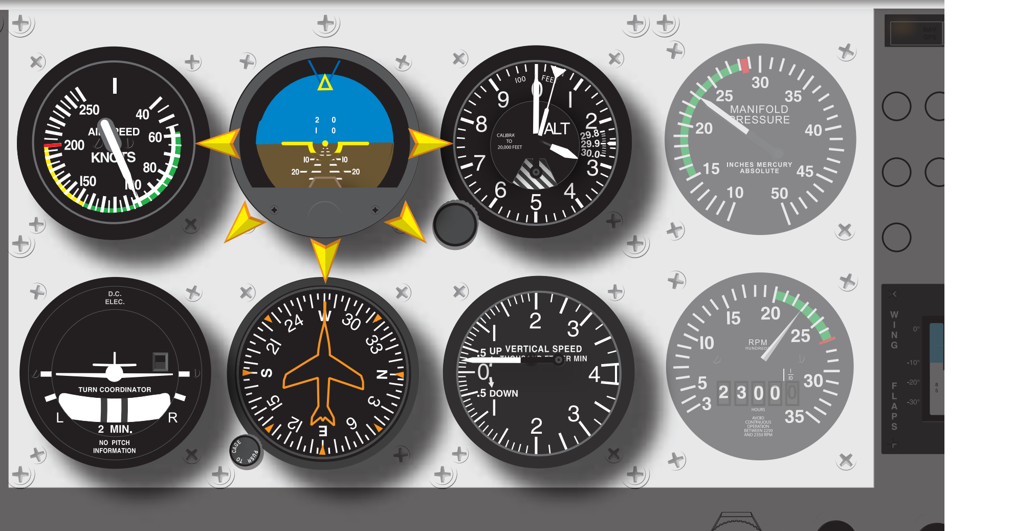 Figure 6-17. Radial cross-check.