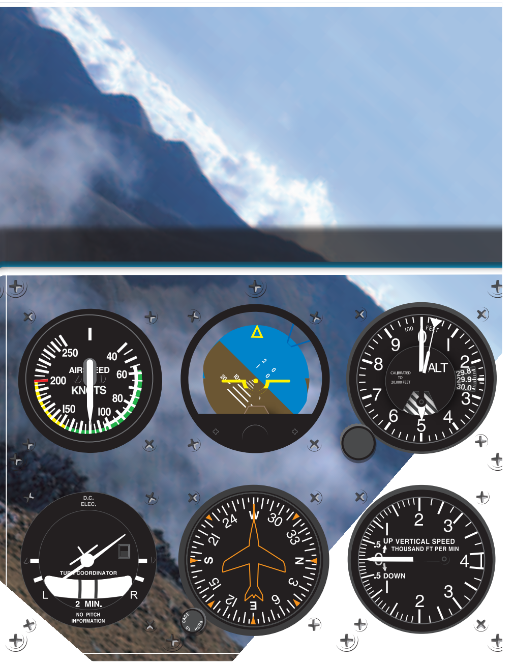 Figure 7-36. Steep left turn.