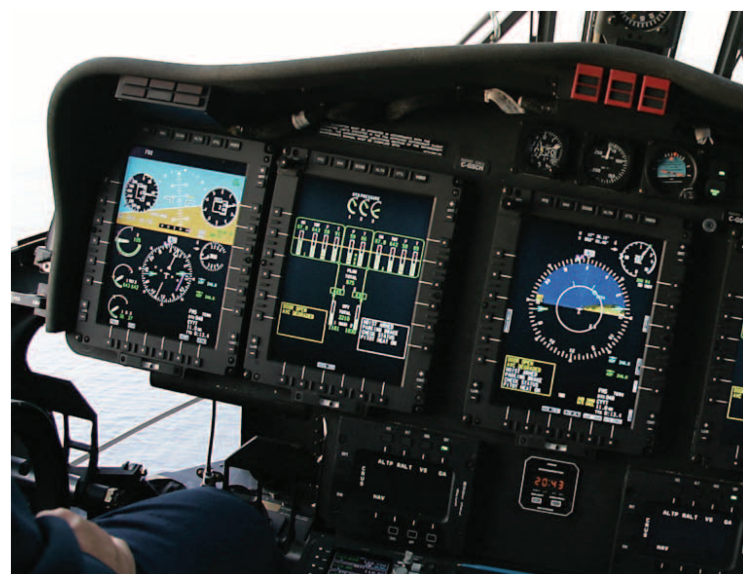 Figure 8-20. MFD display of aircraft systems.